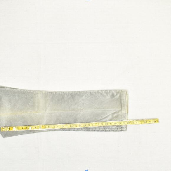 Levi's Men's Bootcut Pants Cotton Gray Size 33x30 Stained Moving On Vintage - Picture 5 of 8